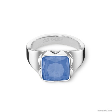Кольцо Coeur de Lion, Blue-Silver, 1200/40-0717 52